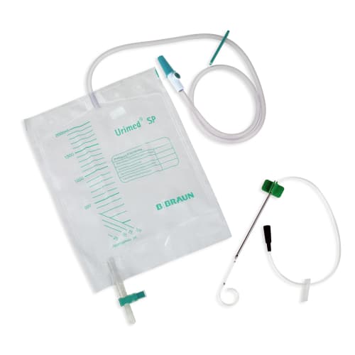 Cystofix® Punction Set Ready to Use-J tip set with bag