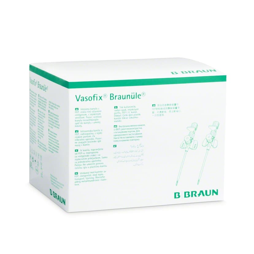 Vasofix® / Vasofix® Certo-IV catheter with injection port