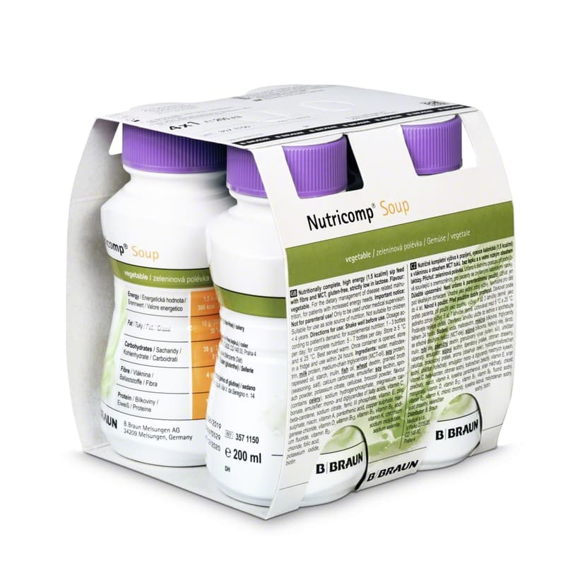 Nutricomp Drink Soup Vegatables-4 x 200ml