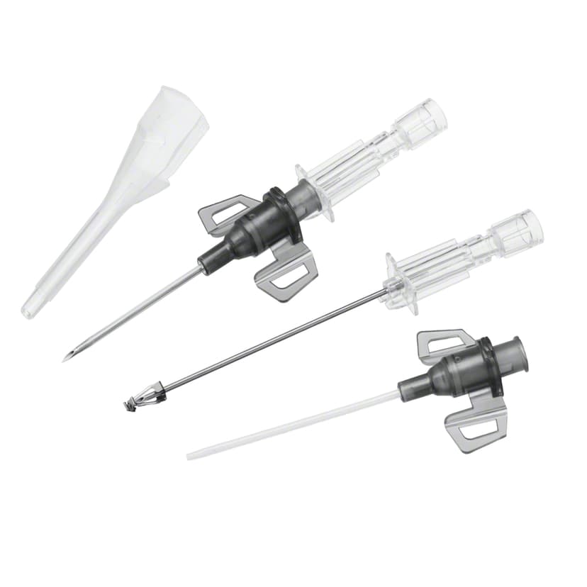 Introcan Safety® 3-Closed Safety IV Catheter with Multi-Access Blood Control Septum, G16